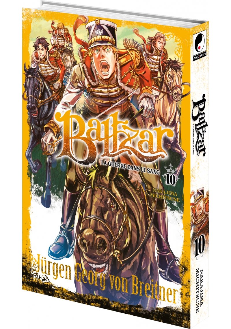 IMAGE 3 : Baltzar : La guerre dans le sang - Tome 10 - Livre (Manga)