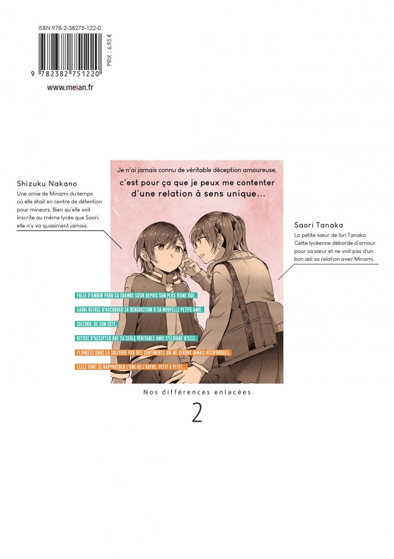 IMAGE 2 : Nos différences enlacées - Tome 2 - Livre (Manga)