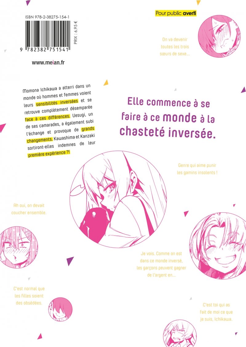 IMAGE 2 : Chastity Reverse World - Tome 03 - Livre (Manga)