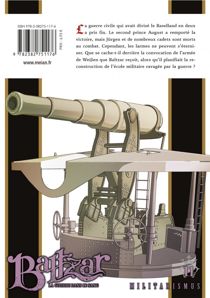 IMAGE 2 : Baltzar : La guerre dans le sang - Tome 11 - Livre (Manga)