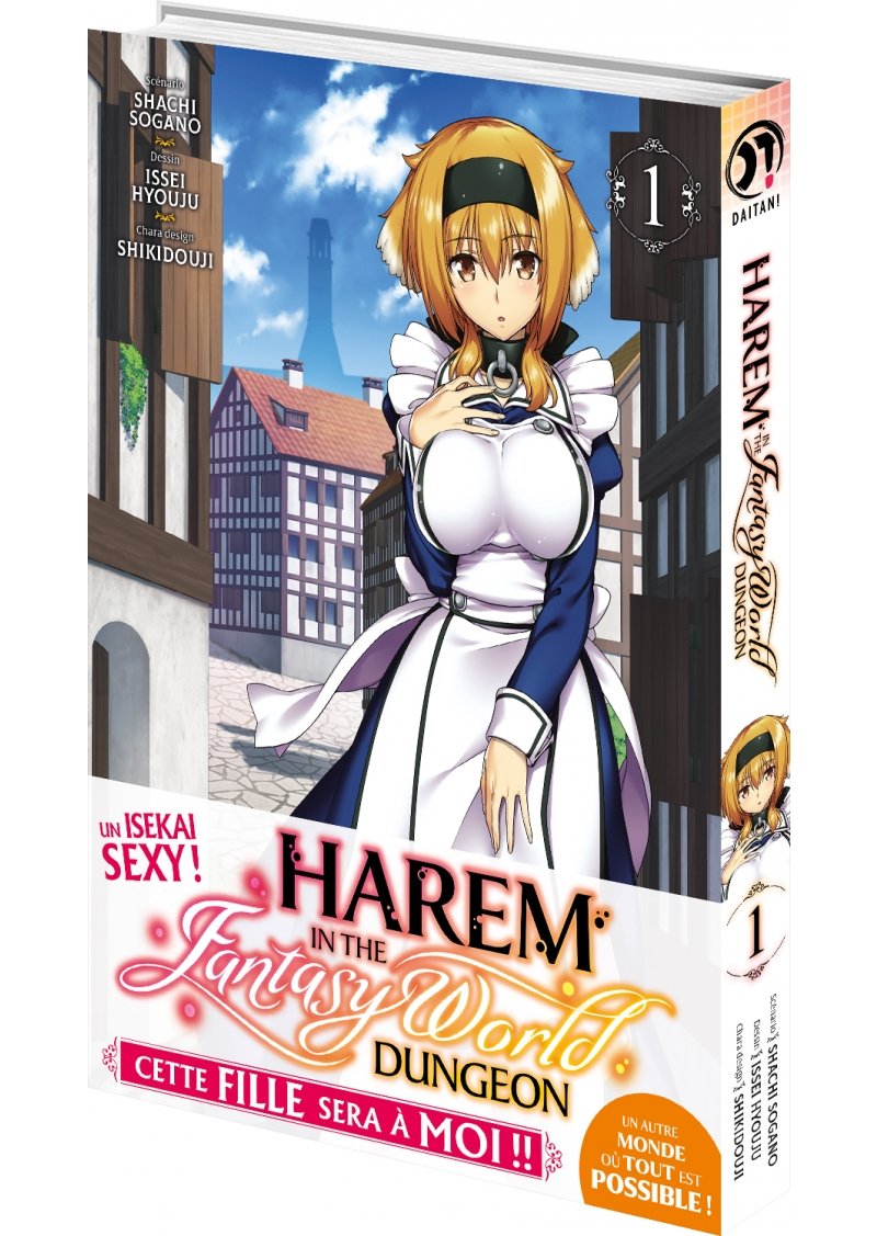 IMAGE 4 : Harem in the Fantasy World Dungeon - Tome 01 - Livre (Manga)