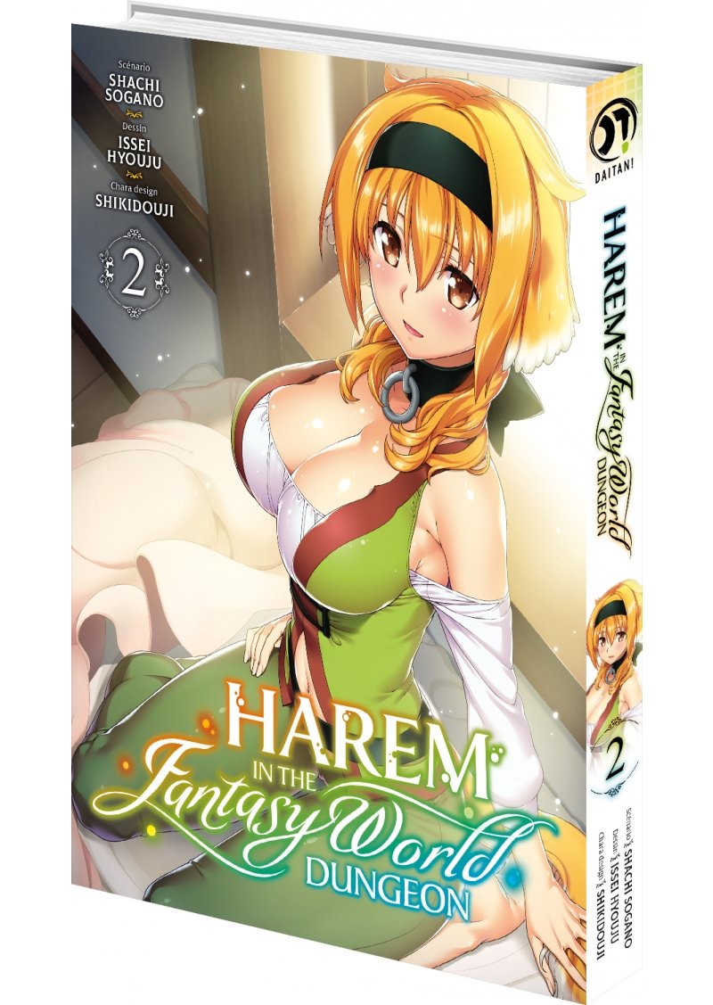 IMAGE 3 : Harem in the Fantasy World Dungeon - Tome 02 - Livre (Manga)