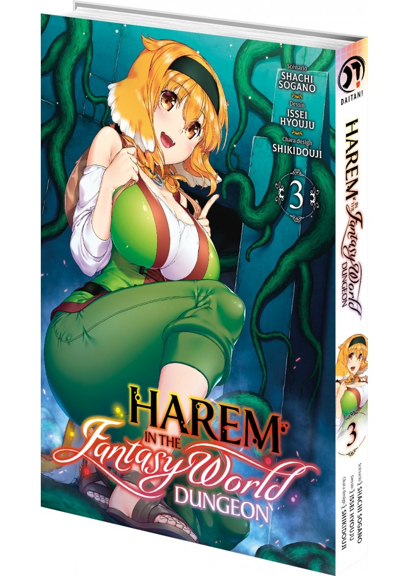 IMAGE 3 : Harem in the Fantasy World Dungeon - Tome 03 - Livre (Manga)