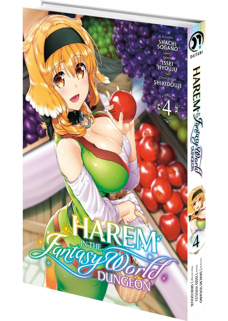 IMAGE 3 : Harem in the Fantasy World Dungeon - Tome 04 - Livre (Manga)