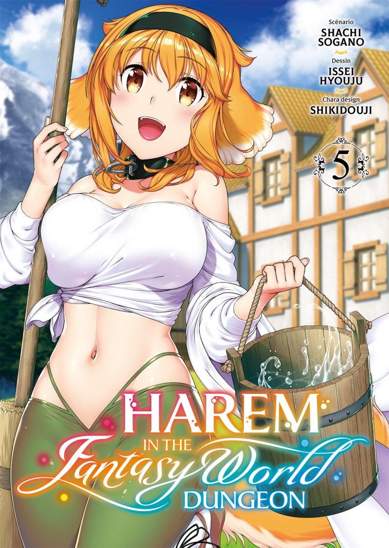 A Harem In The Fantasy World Dungeon Harem in the Fantasy World Dungeon - Tome 5 - Livre (Manga) - Meian - Shachi Sogano, Issei