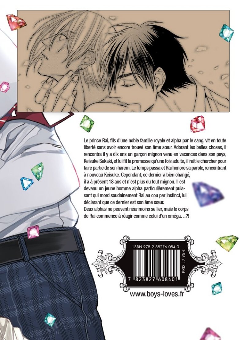 IMAGE 2 : Le roi Alpha déchu - Livre (Manga) - Yaoi - Hana Book
