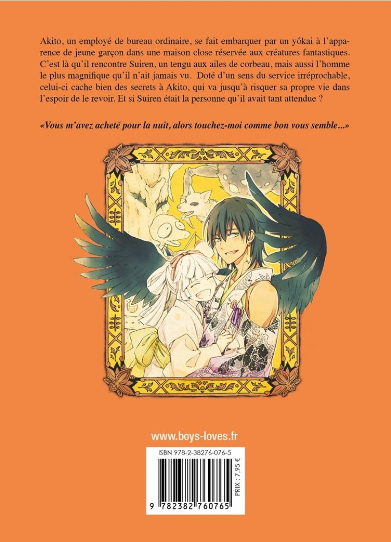 IMAGE 2 : La sérénade du Corbeau - Livre (Manga) - Yaoi - Hana Book