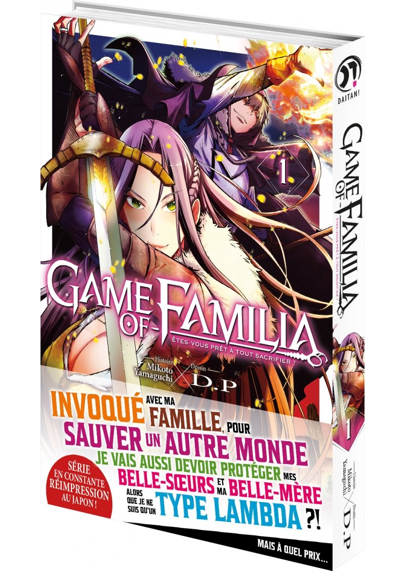 IMAGE 6 : Game of Familia - Tome 1 - Livre (Manga)