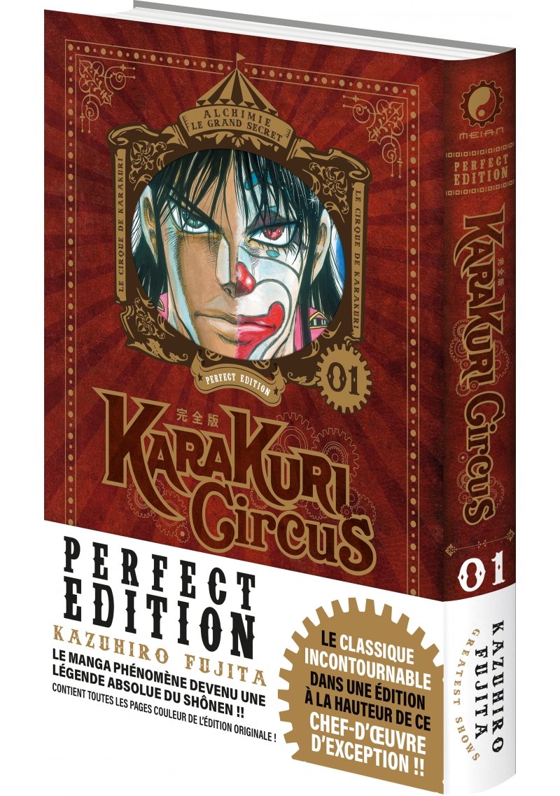 IMAGE 4 : Karakuri Circus - Tome 01 - Perfect Edition - Livre (Manga)