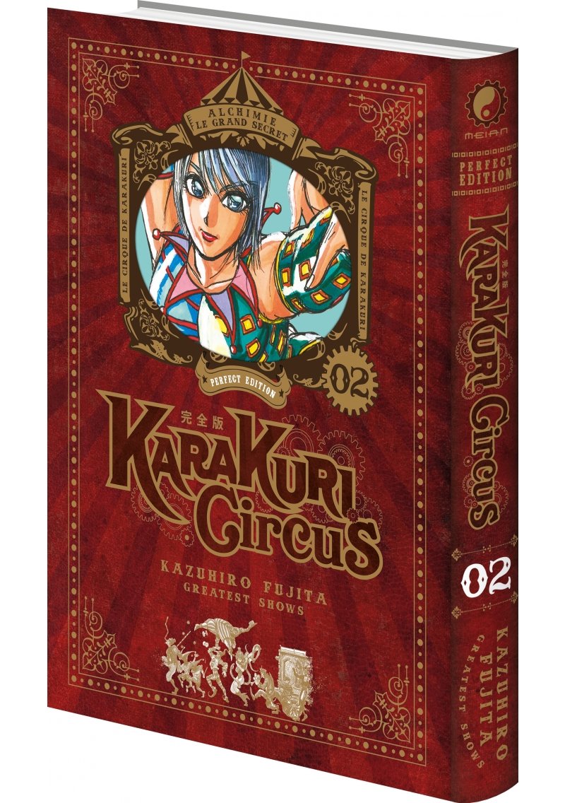 IMAGE 3 : Karakuri Circus - Tome 02 - Perfect Edition - Livre (Manga)