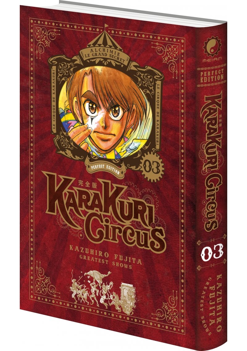 IMAGE 3 : Karakuri Circus - Tome 03 - Perfect Edition - Livre (Manga)