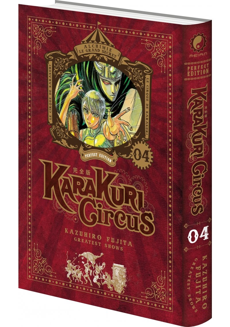 IMAGE 3 : Karakuri Circus - Tome 04 - Perfect Edition - Livre (Manga)