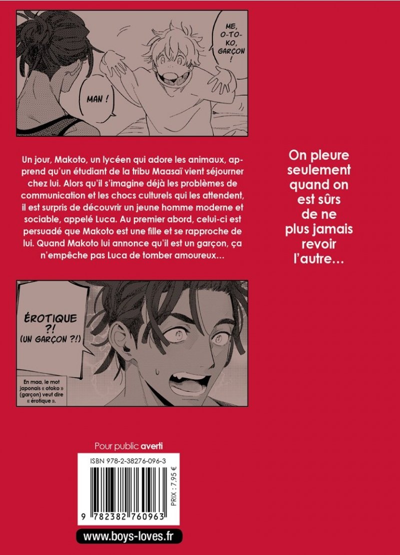 IMAGE 2 : Le garon de la terre des lions - Livre (Manga) - Yaoi - Hana Collection