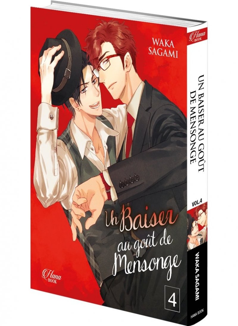 IMAGE 3 : Un Baiser au got de Mensonge - Tome 04 - Livre (Manga) - Yaoi