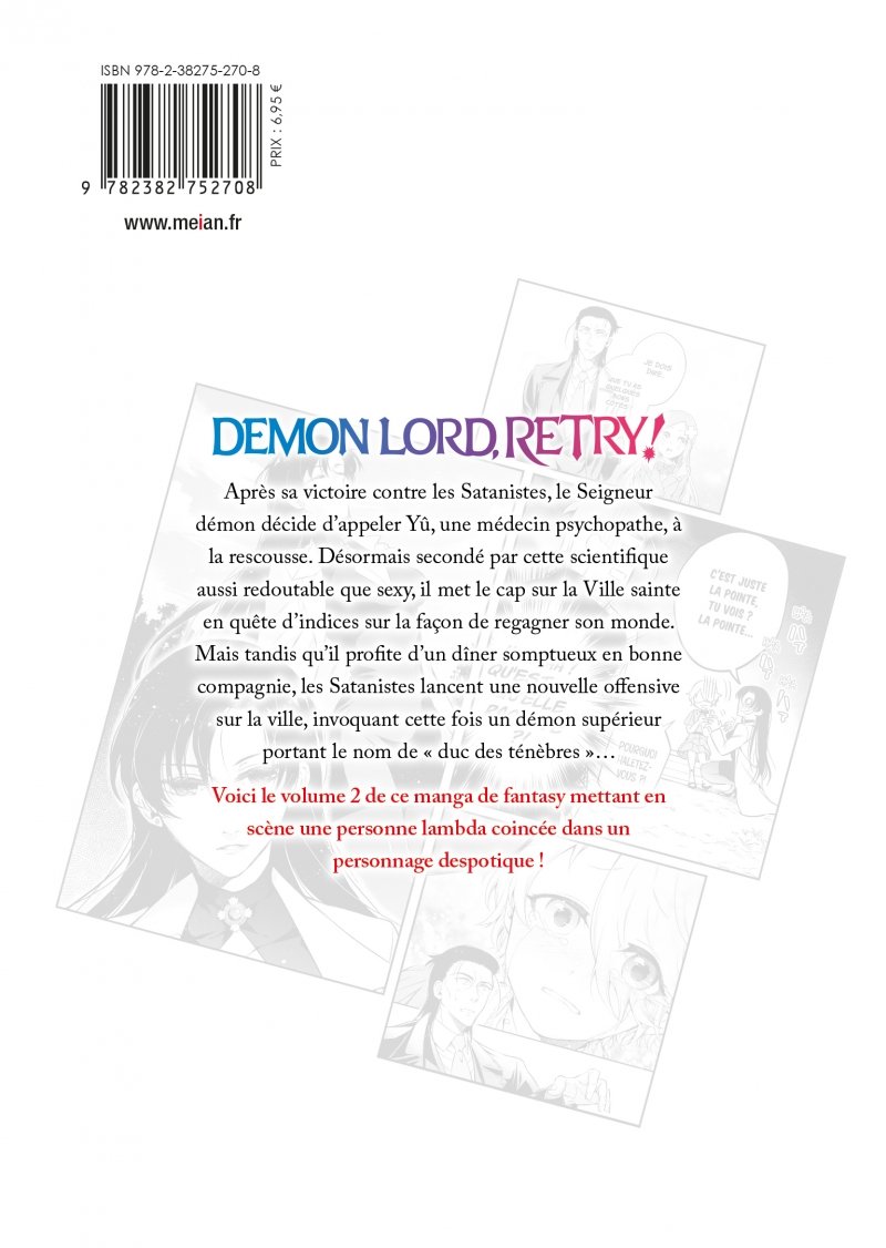 IMAGE 2 : Demon Lord, Retry! - Tome 2 - Livre (Manga)
