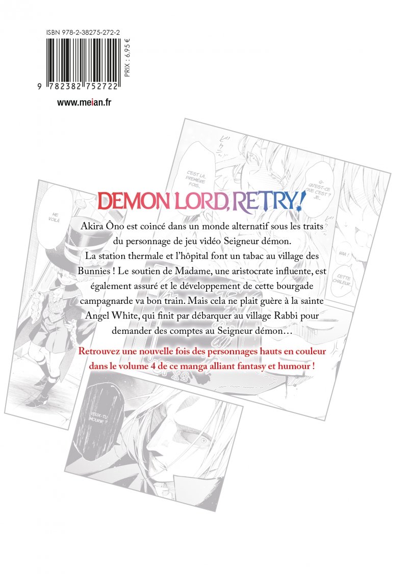 IMAGE 2 : Demon Lord, Retry! - Tome 4 - Livre (Manga)