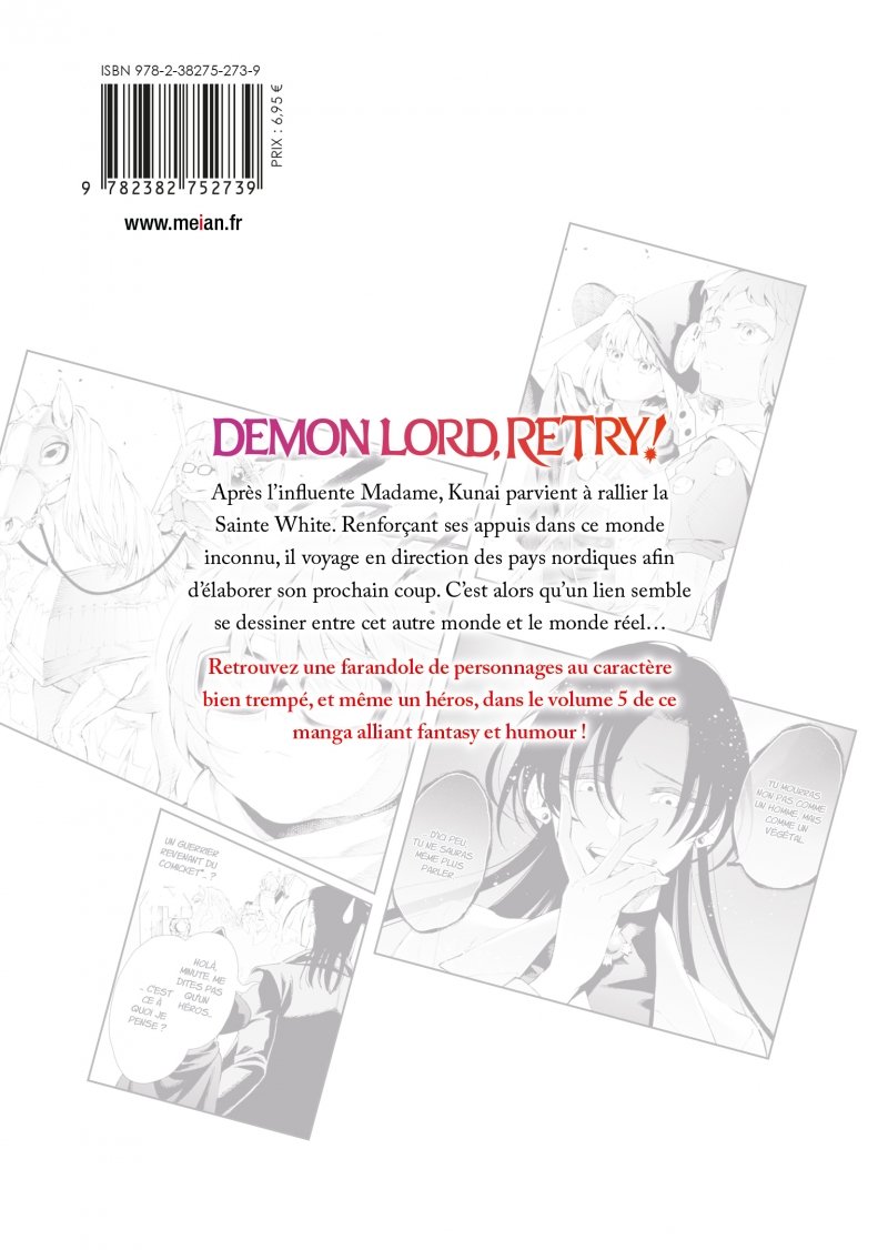 IMAGE 2 : Demon Lord, Retry! - Tome 5 - Livre (Manga)