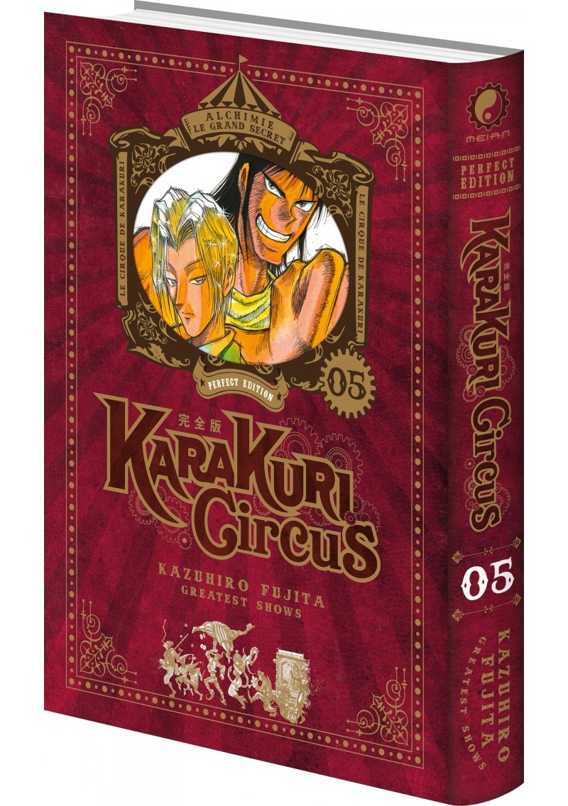 IMAGE 3 : Karakuri Circus - Tome 05 - Perfect Edition - Livre (Manga)