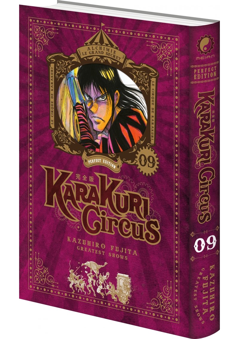 IMAGE 3 : Karakuri Circus - Tome 09 - Perfect Edition - Livre (Manga)