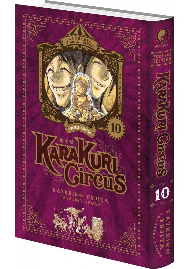 IMAGE 3 : Karakuri Circus - Tome 10 - Perfect Edition - Livre (Manga)