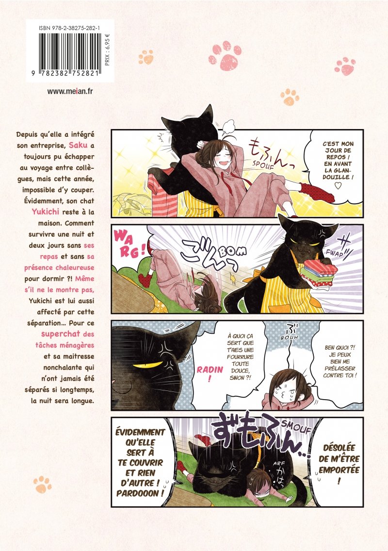 IMAGE 2 : Mon chat à tout faire est encore tout déprimé - Tome 03 - Livre (Manga)