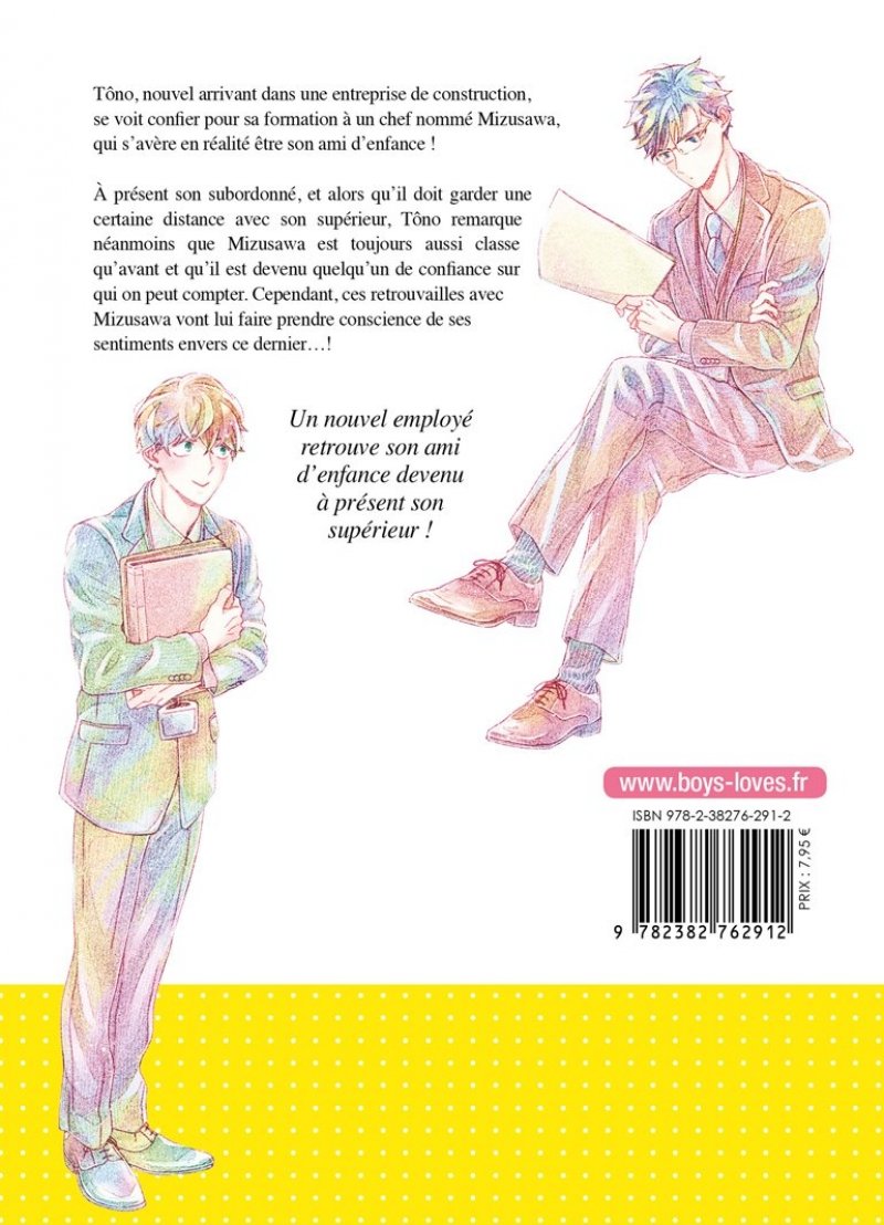 IMAGE 2 : Fall in love with my new boss - Livre (Manga) - Yaoi - Hana Book