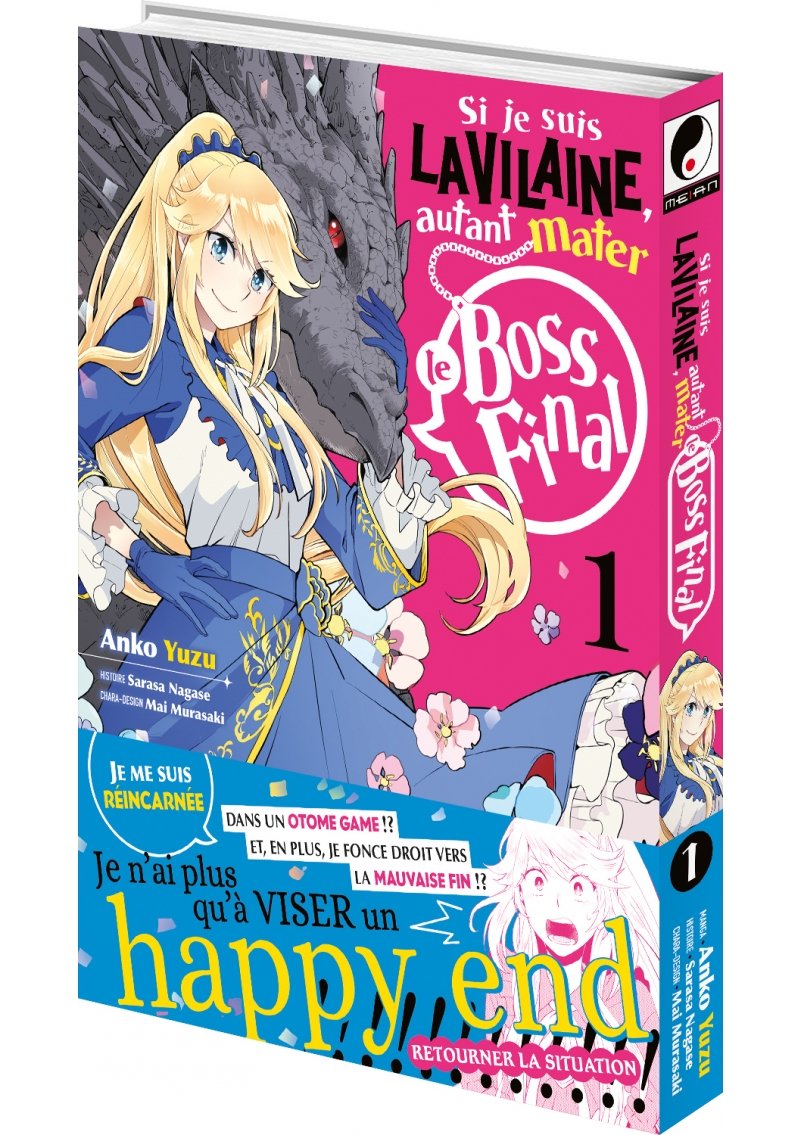 IMAGE 4 : Si je suis la Vilaine, autant mater le Boss final - Tome 1 - Livre (Manga)