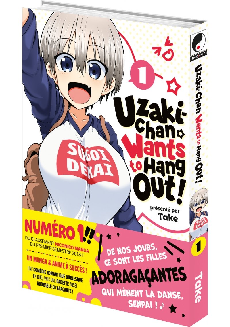 IMAGE 4 : Uzaki-chan Wants to Hang Out! - Tome 01 - Livre (Manga)