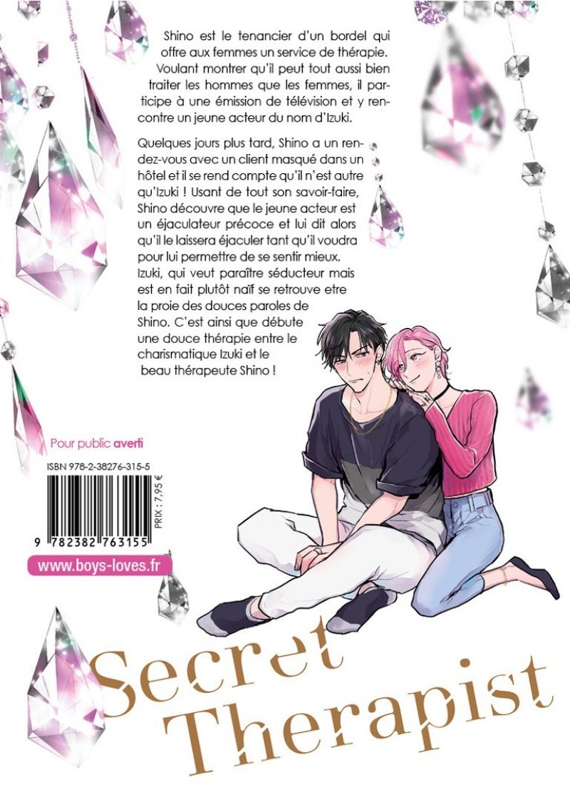 IMAGE 2 : Secret therapist - Livre (Manga) - Yaoi - Hana Book
