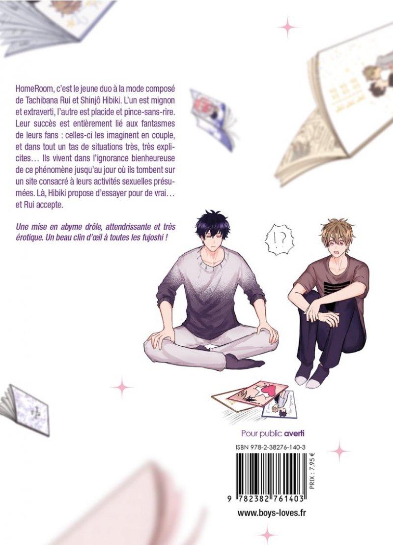 IMAGE 2 : Dans les coulisses de HomeRoom - Tome 1 - Livre (Manga) - Yaoi - Hana Collection