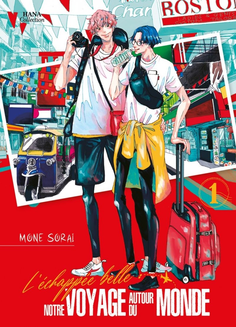 L'Échappée belle : notre voyage autour du monde - Tome 1 - Livre (Manga) - Yaoi - Hana Collection
