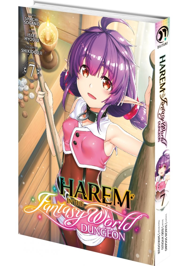 IMAGE 3 : Harem in the Fantasy World Dungeon - Tome 07 - Livre (Manga)