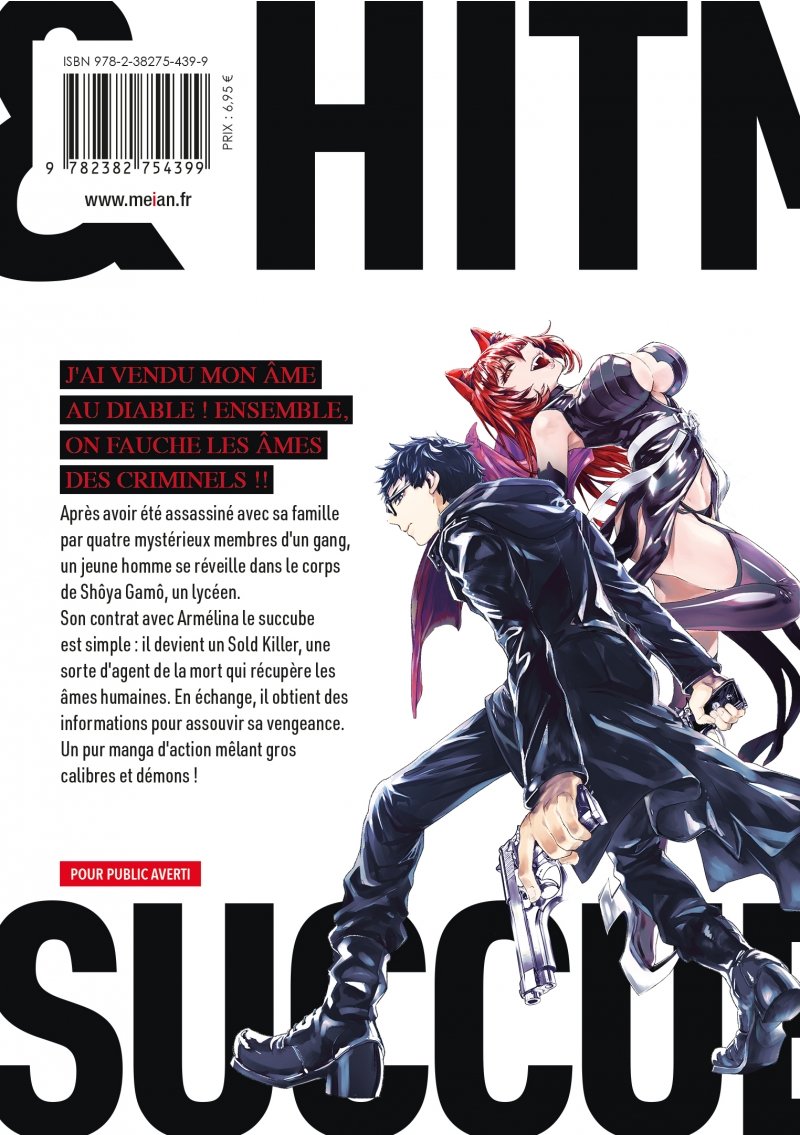 IMAGE 2 : Succubus & Hitman - Tome 01 - Livre (Manga)