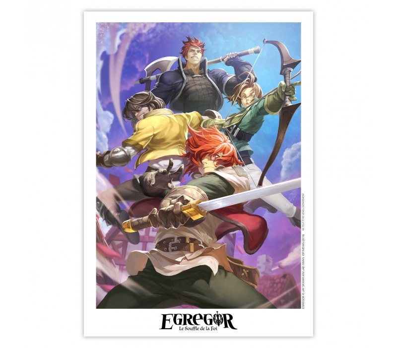 IMAGE 4 : Egregor : Le Souffle de la Foi - Partie 1 (Tomes 1  4) - Coffret 4 Mangas Collector limit