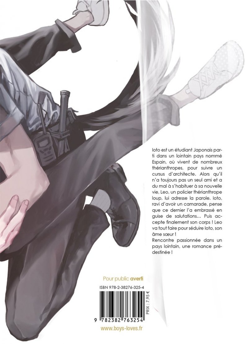 IMAGE 2 : Le Partenaire du loup - Livre (Manga) - Yaoi - Hana Book