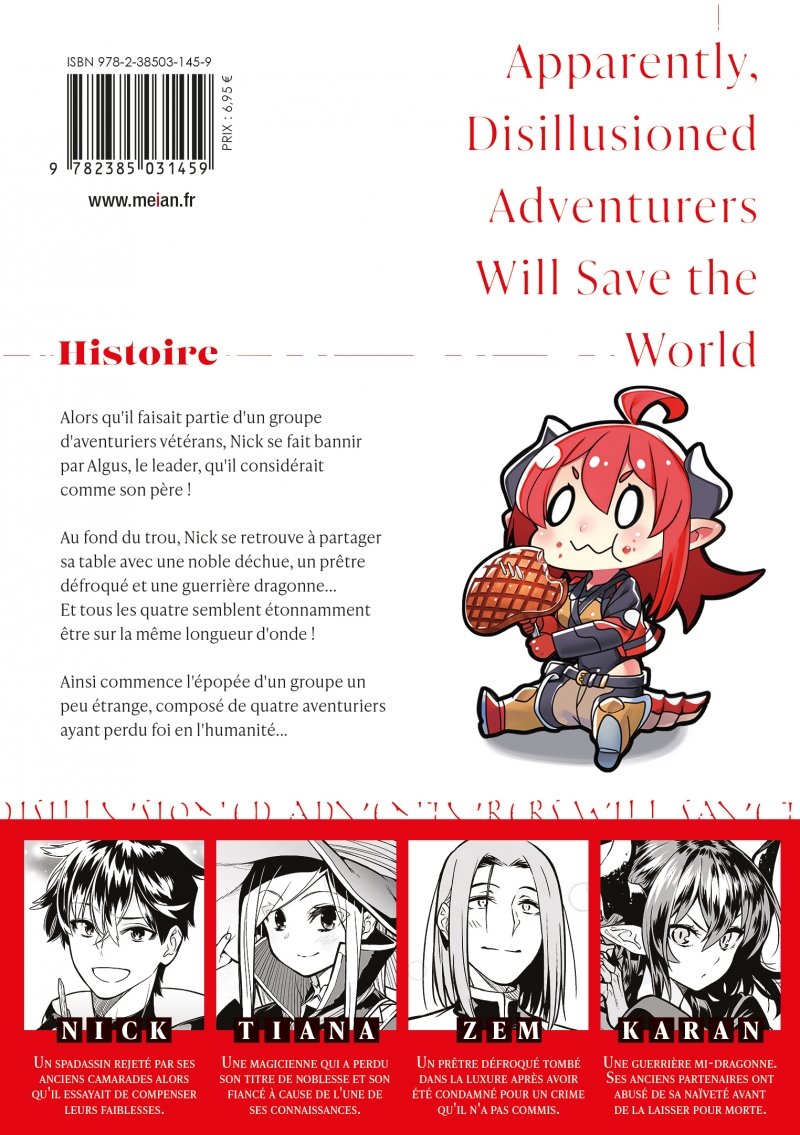 IMAGE 2 : Apparently, Disillusioned Adventurers Will Save the World - Tome 01 - Livre (Manga)