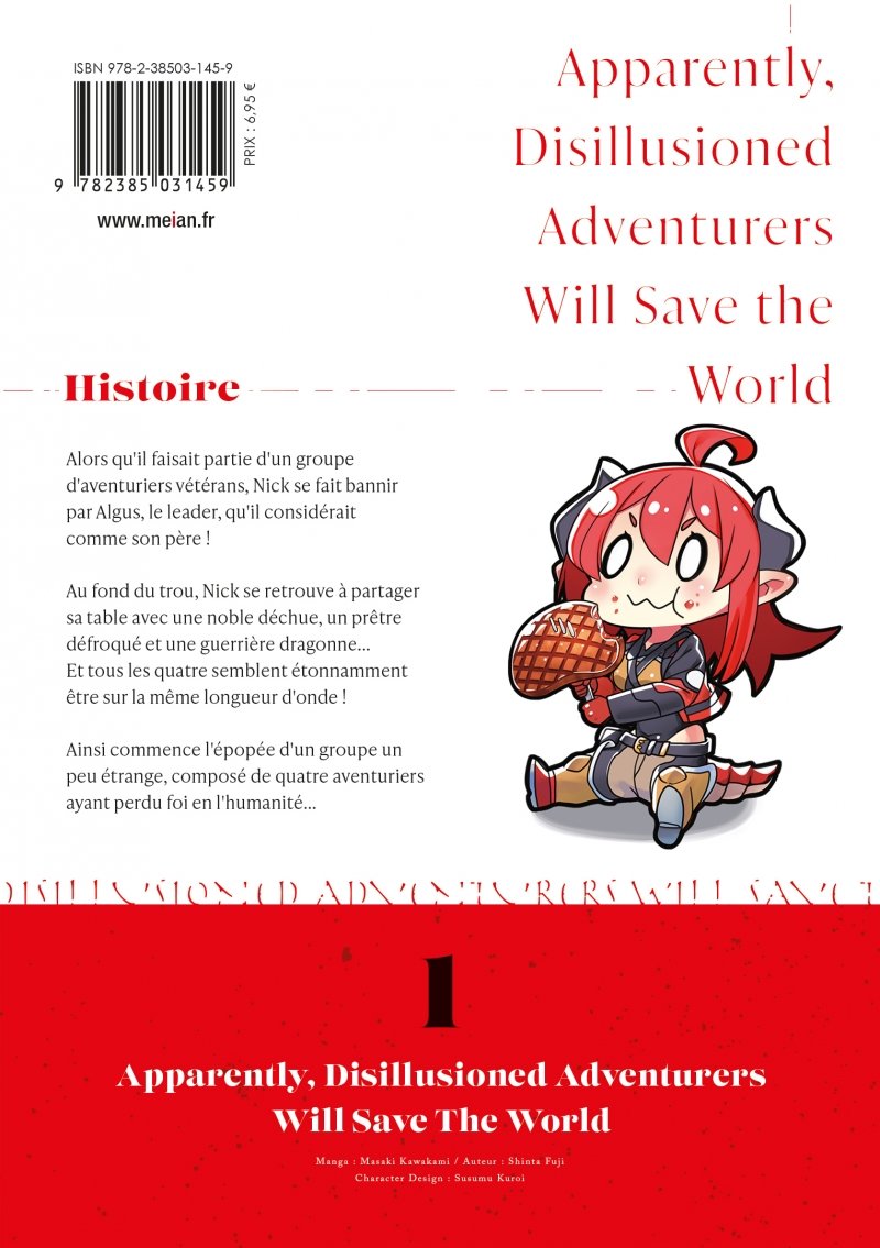 IMAGE 5 : Apparently, Disillusioned Adventurers Will Save the World - Tome 01 - Livre (Manga)