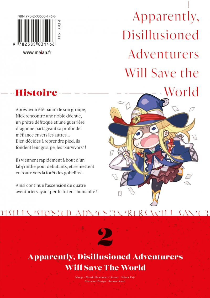 IMAGE 2 : Apparently, Disillusioned Adventurers Will Save the World - Tome 02 - Livre (Manga)