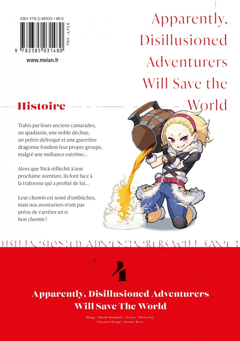 IMAGE 2 : Apparently, Disillusioned Adventurers Will Save the World - Tome 04 - Livre (Manga)