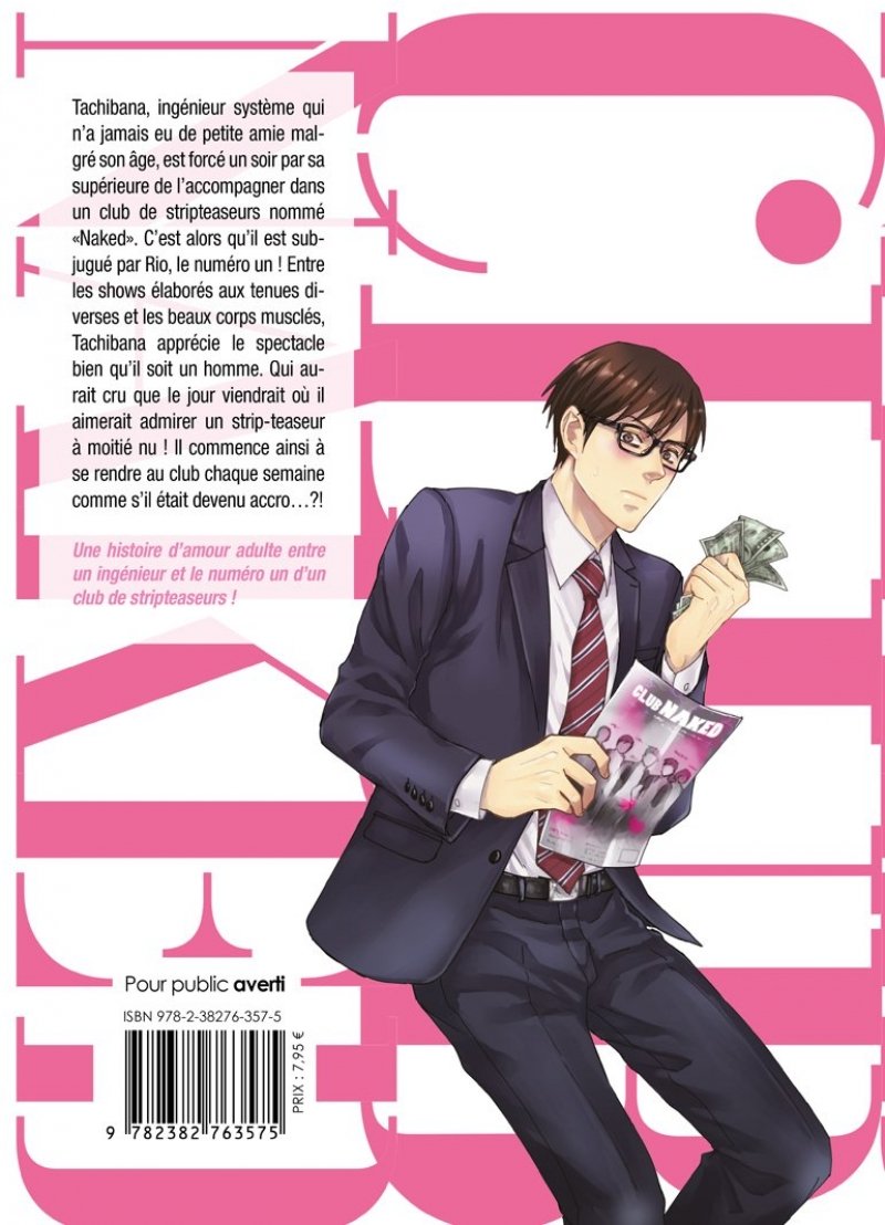 IMAGE 2 : Club Naked - Tome 1 - Livre (Manga) - Yaoi - Hana Book