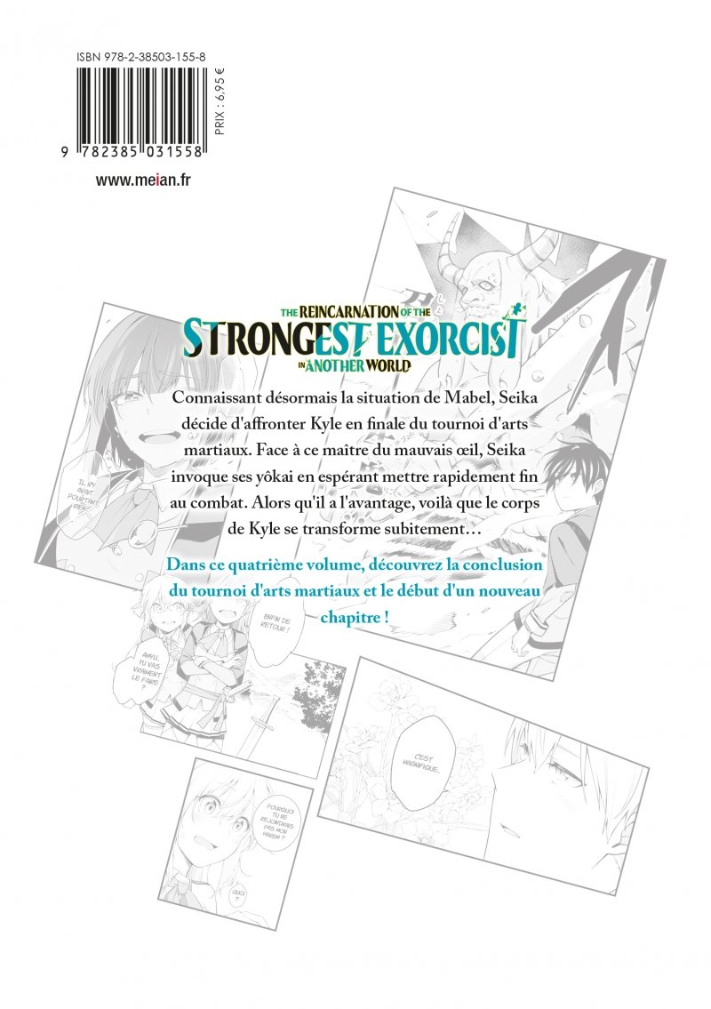 IMAGE 2 : The Reincarnation of the Strongest Exorcist in Another World - Tome 04 - Livre (Manga)
