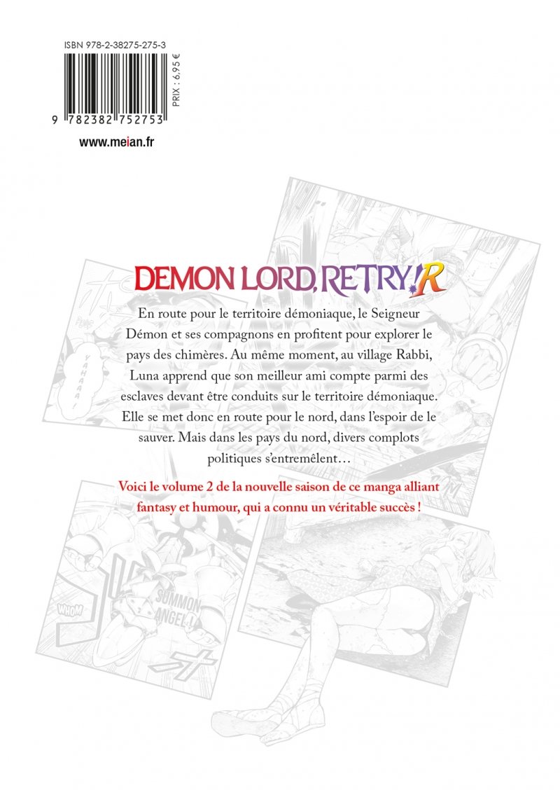 IMAGE 2 : Demon Lord, Retry! R - Tome 02 - Livre (Manga)