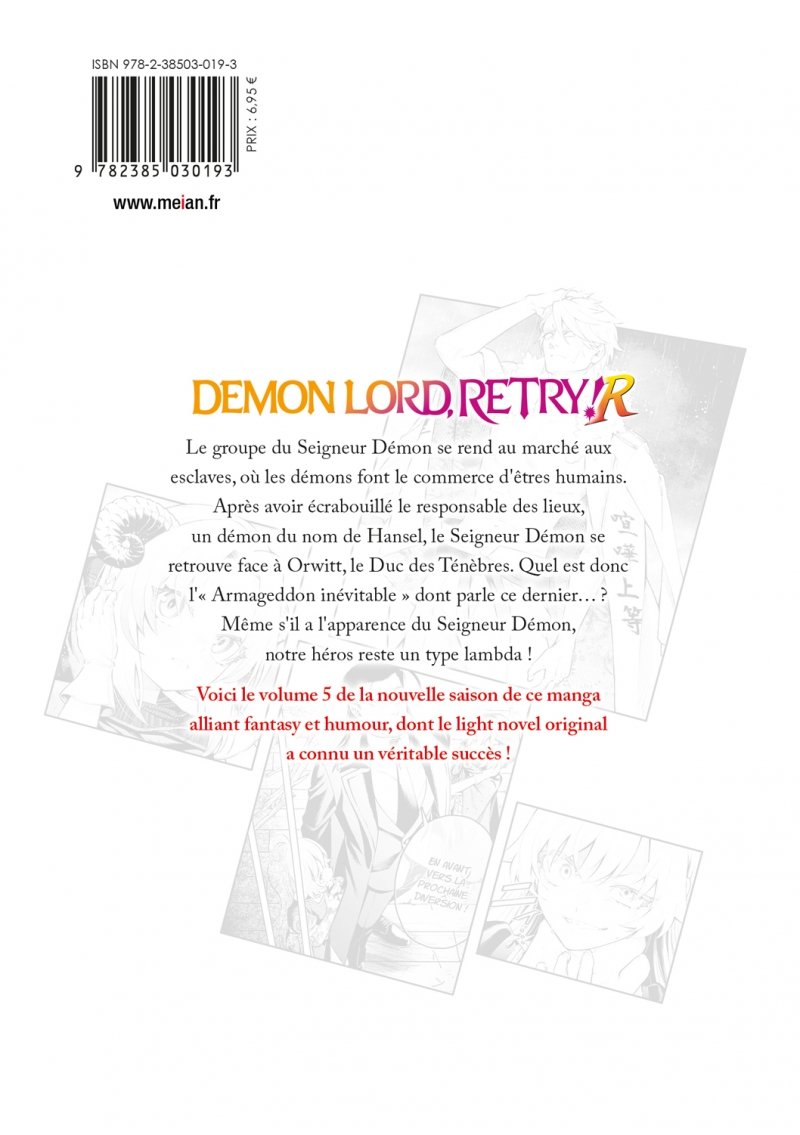 IMAGE 2 : Demon Lord, Retry! R - Tome 05 - Livre (Manga)