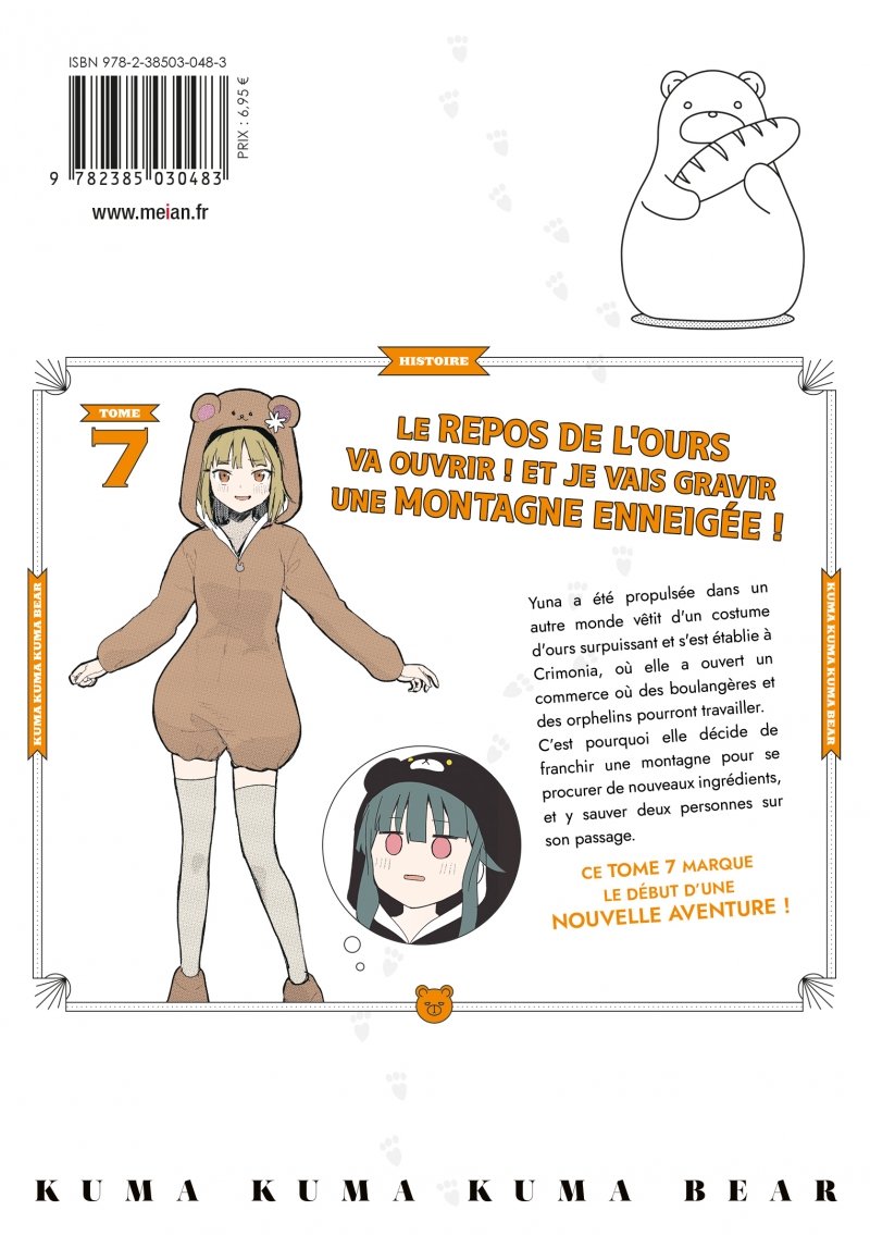 IMAGE 2 : Kuma Kuma Kuma Bear - Tome 07 - Livre (Manga)