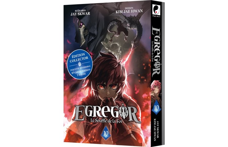 IMAGE 4 : Egregor : Le Souffle de la Foi - Tome 10 - Edition Collector Limite - Livre (Manga)