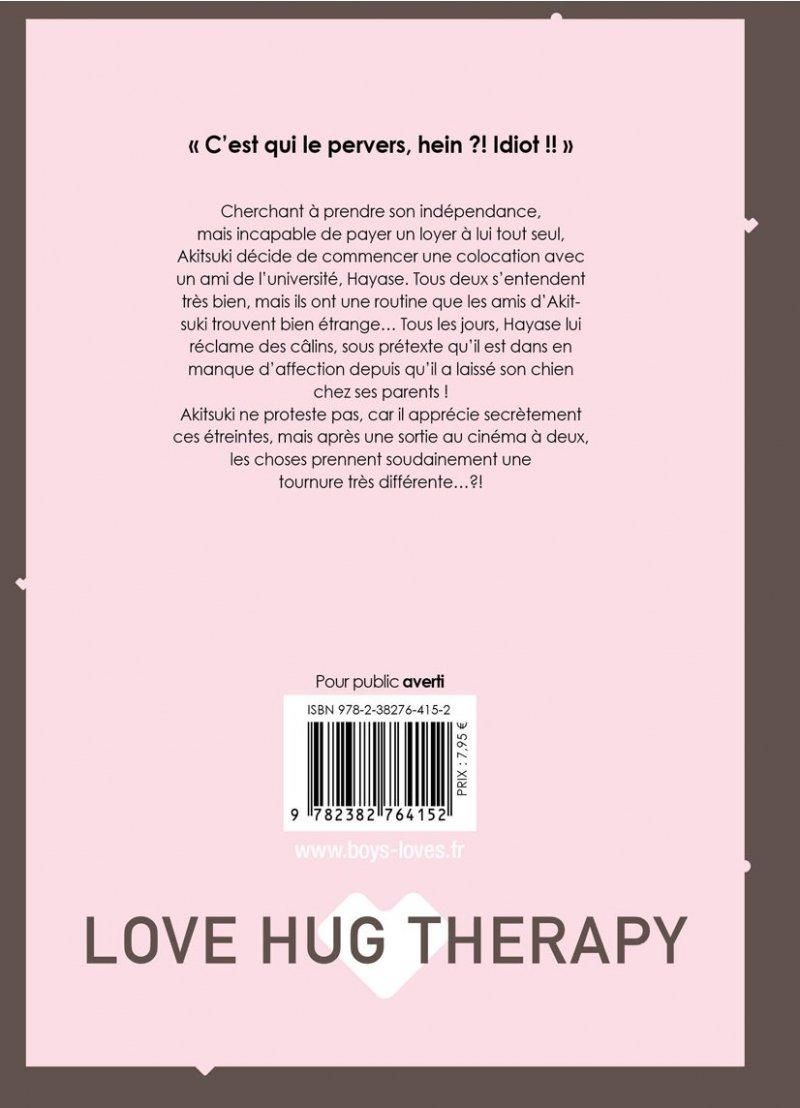 IMAGE 2 : Love Hug Therapy - Livre (Manga) - Yaoi - Hana Book