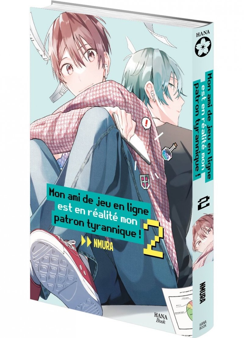 IMAGE 3 : Mon ami de jeu en ligne est en ralit mon patron tyrannique ! - Tome 02 - Livre (Manga) - Yaoi - Hana Book