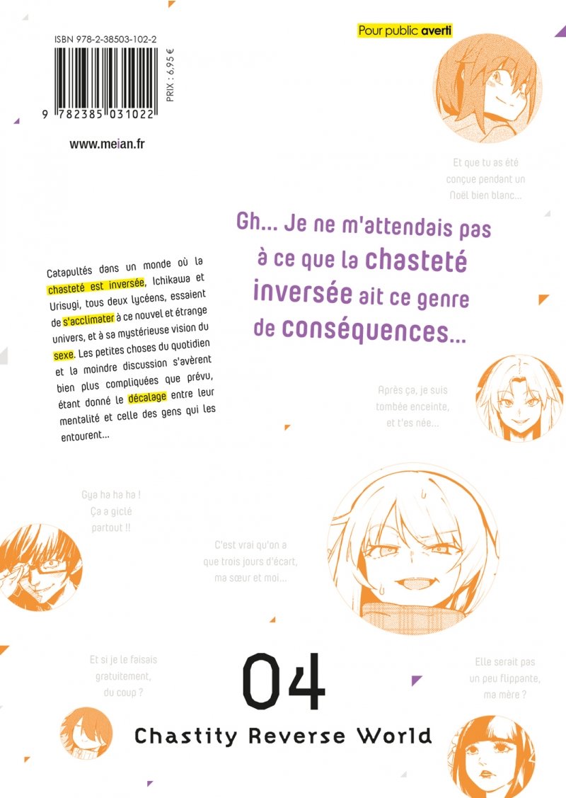 IMAGE 2 : Chastity Reverse World - Tome 04 - Livre (Manga)