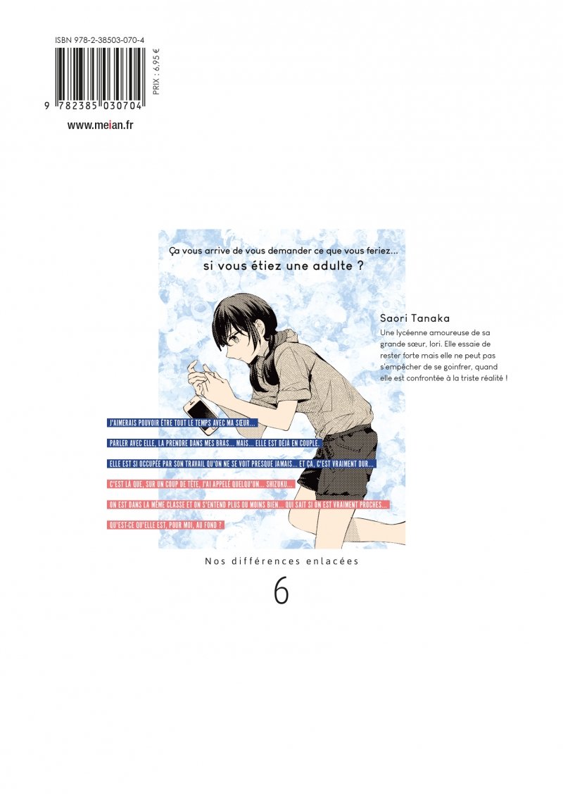 IMAGE 2 : Nos différences enlacées - Tome 6 - Livre (Manga)