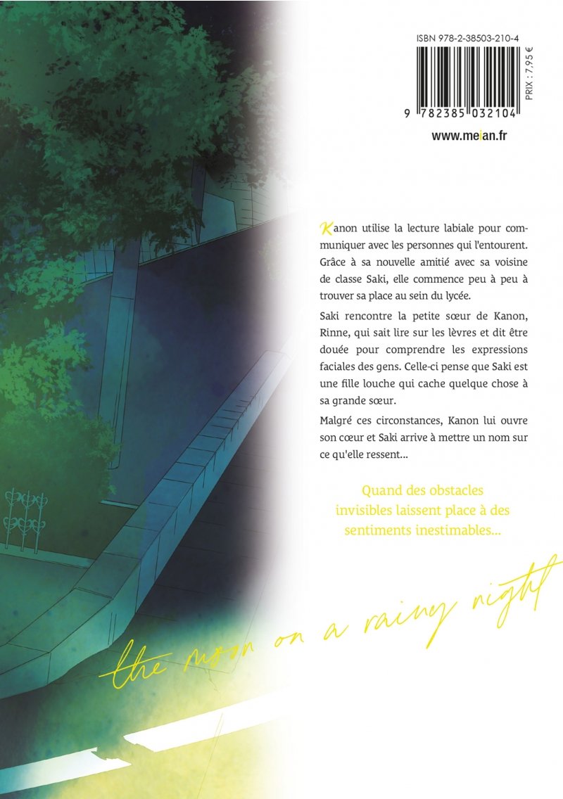 IMAGE 2 : The Moon on a Rainy Night - Tome 02 - Livre (Manga)